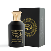 Oriental Rose Oud Extrait De Parfum 100ml – Luxury Long Lasting Unisex Oud Fragrance with Rose, Saffron & Amberwood
