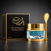 Oud & Bergamot Silk Body Butter 30g – Luxury Hydrating Body Cream for Silky Smooth Skin