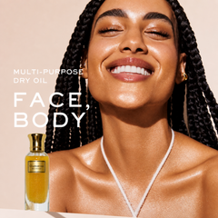 Glamorous Body Shimmer – Luxury Radiant Glow Oil with Fruity Floral Fragrance | Long-Lasting Illuminating Body Mist for Silky, Glowing Skin