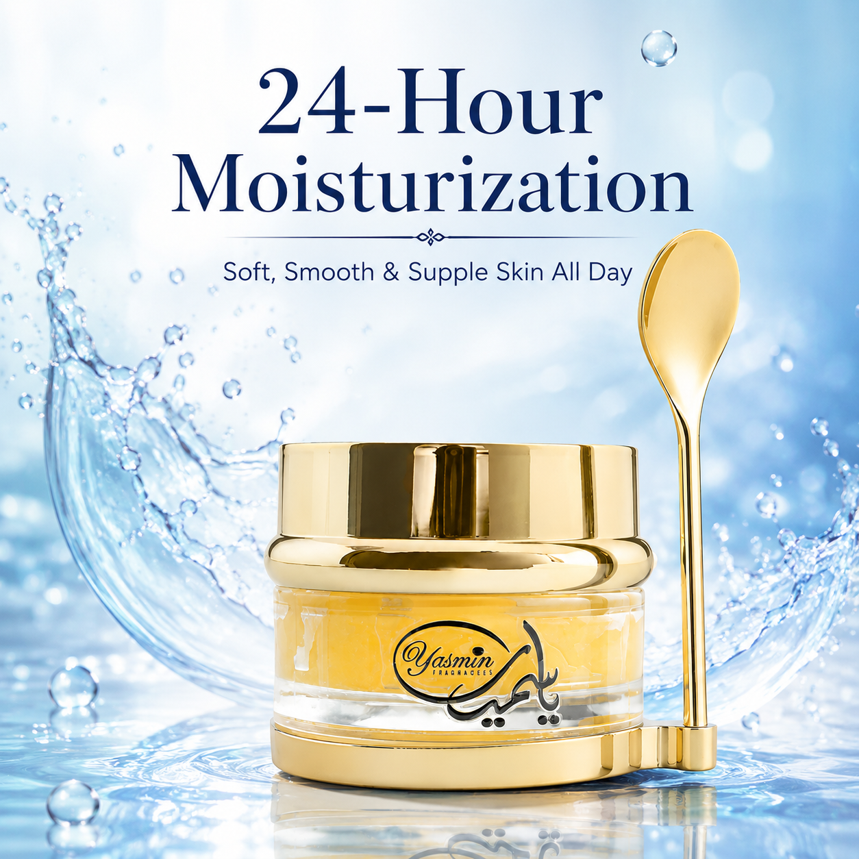 Oriental Oud Silk Body Butter – Luxury 24H Deep Moisturizing Balm for Dry Skin
