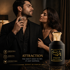 Attractive Extrait de Parfum 100ml – Luxury Vanilla & Leather Unisex Scent