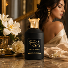 Prestige Lady Eau De Parfum 100ml – Warm Floral Luxury Perfume for Women with Orange Blossom, Rose, Vanilla & Marshmallow