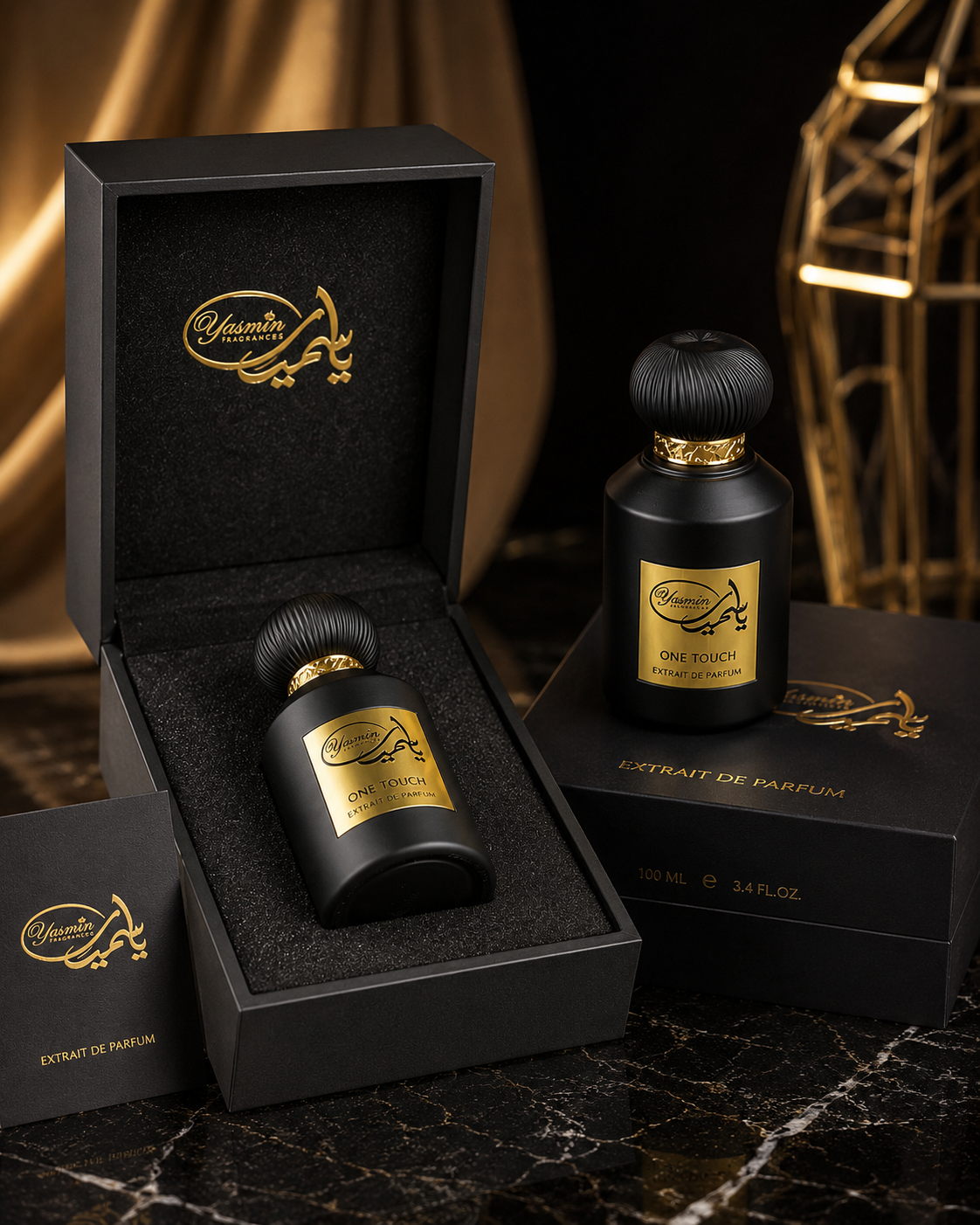 One Touch Extrait De Parfum 100ml – Luxury Long Lasting Fruity Woody Smoky Unisex Perfume for Men & Women
